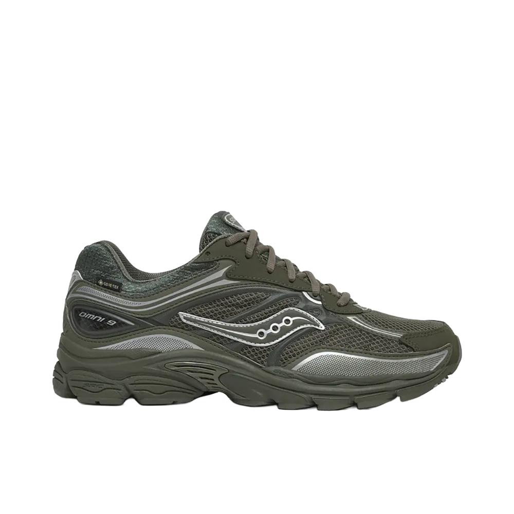 Saucony Progrid Omni 9 GORE-TEX "Fatigue/Silver"