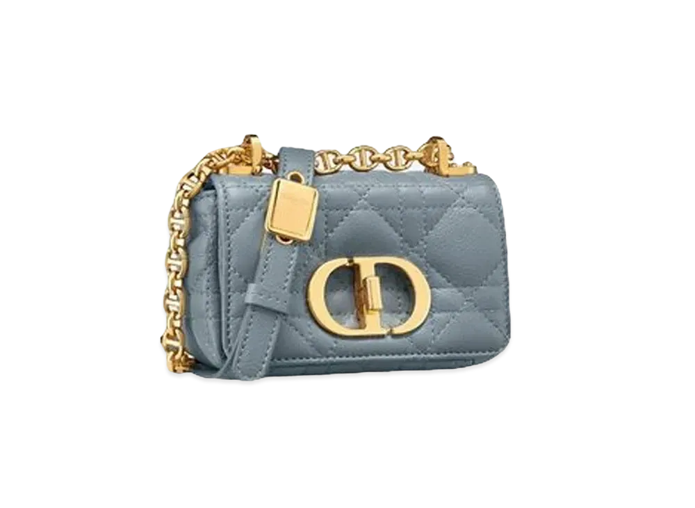 Dior Micro Dior Caro Bag "Blue"