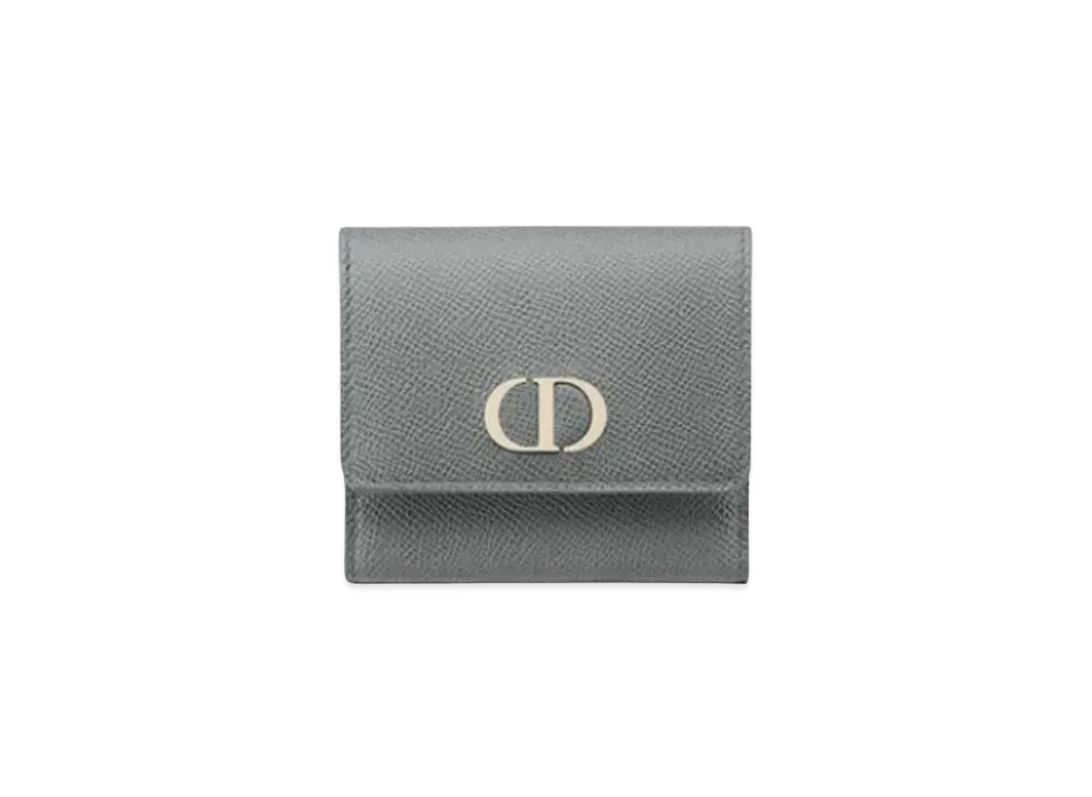 ディオール 30 モンテーニュ ロータス ウォレット "グレー" S2057OBAE_M41G
