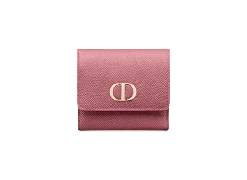 Dior 30 Montaigne Lotus Wallet "Pink"