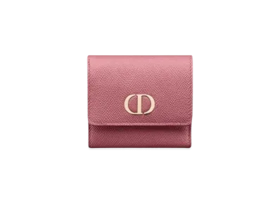Dior 30 Montaigne Lotus Wallet "Pink"