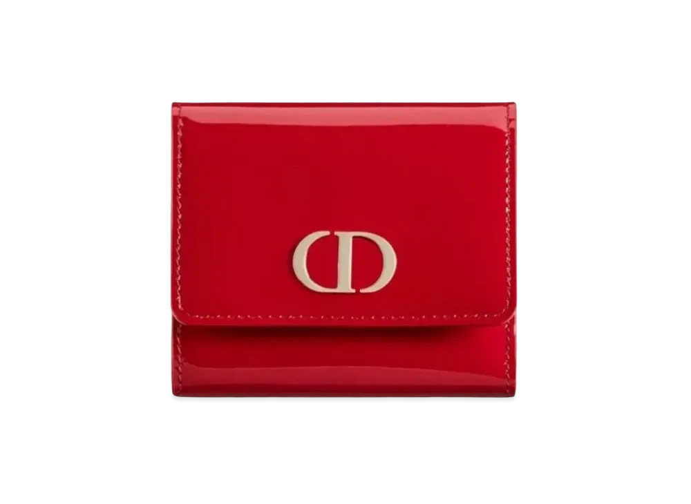 Dior Medium Montenyu Wallet "Red"