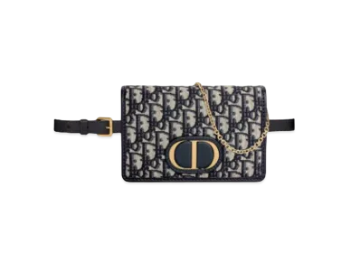 Dior 2-In-1 30 Montaigne Pouch "Blue"