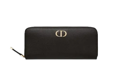 Dior 30 Montaigne Wallet "Black"