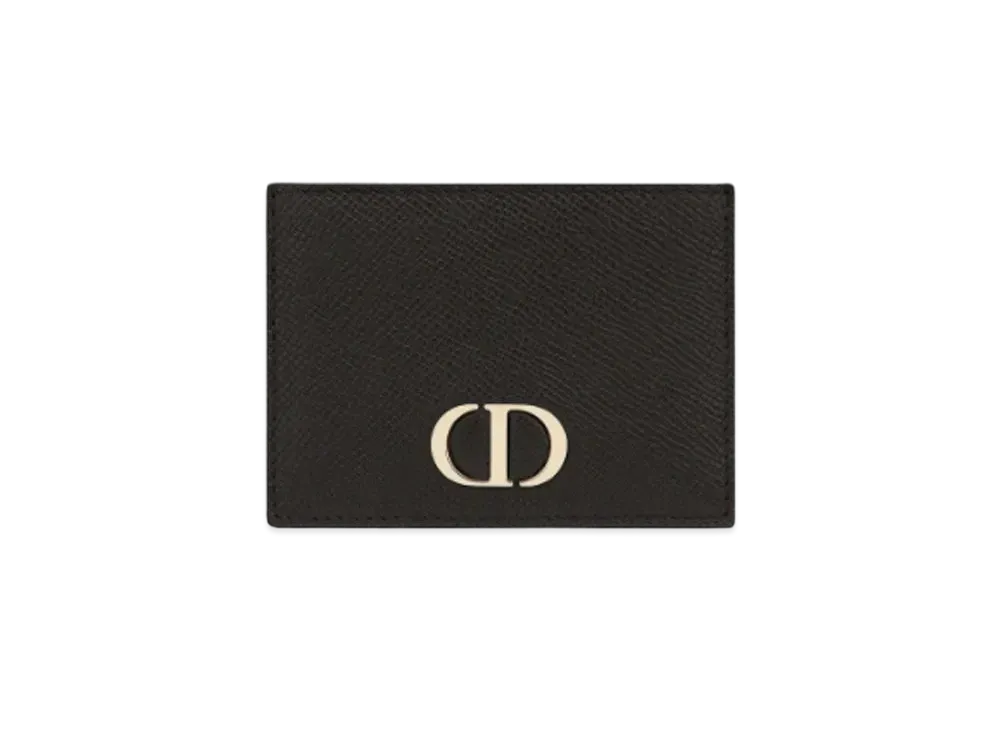Dior 30 Montaigne Card Holder "Black"