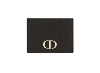 Dior 30 Montaigne Card Holder "Black"