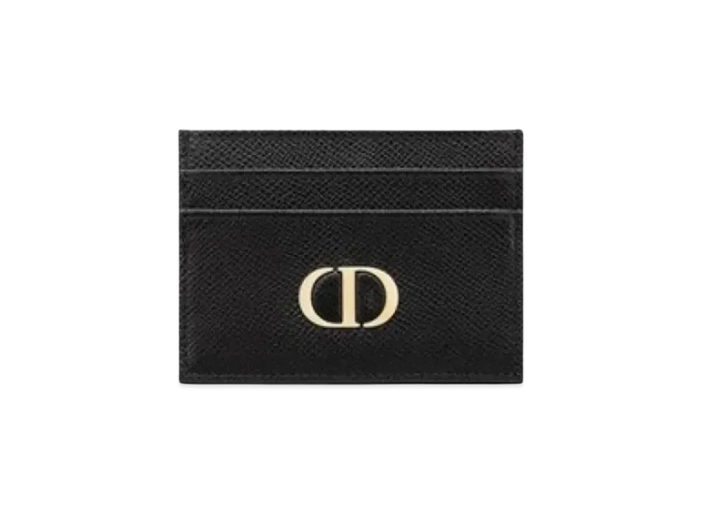Dior Montenyu Five Grid Card Holder "Black"