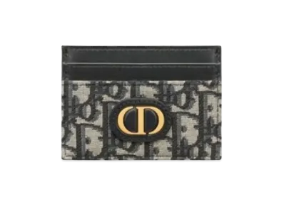 Dior Montenyu Five Grid Card Holder "Blue"