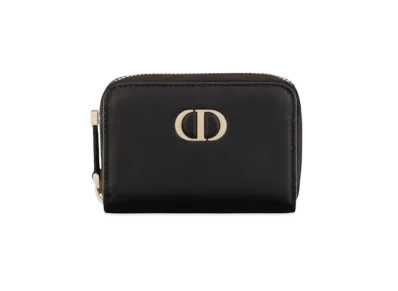 Dior Small Zipper Coin Holder "Black"