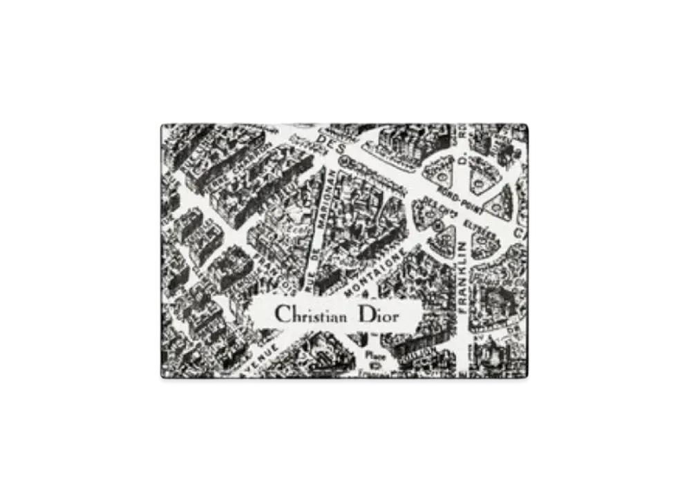 Dior Mini Wallet "Black White"