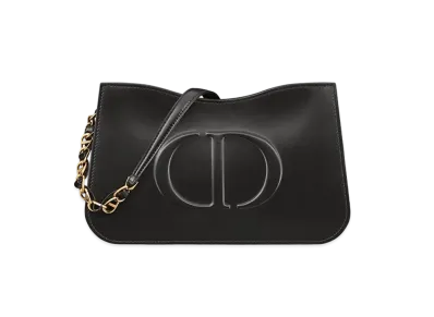 Dior Hobo Mini Bag Embossed CD Signature "Black"