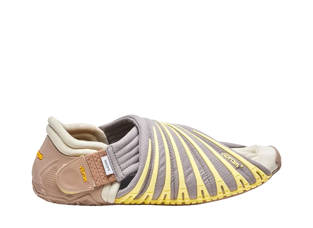 SUICOKE WMNS FUTON-LO "Gray/Lemon" S22WFL