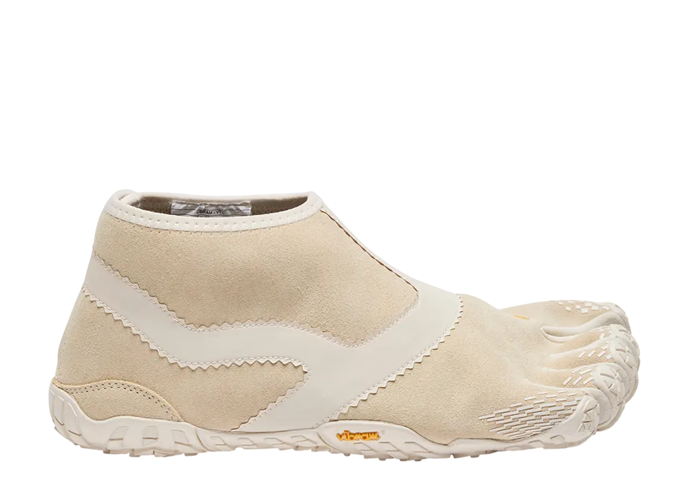 SUICOKE VIBRAM 5FINGERS BY SUICOKE NIN-LO SUEDE "Off White"