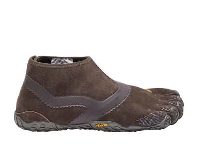 SUICOKE Women's VIBRAM 5FINGERS BY SUICOKE NIN-LO SUEDE "Dk.Brown"