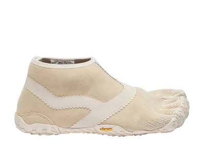 SUICOKE Women's VIBRAM 5FINGERS BY SUICOKE NIN-LO SUEDE "Off White"