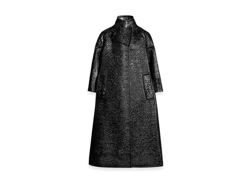 Maison Margiela Women's Oversized Work In Progress Coat "Black"