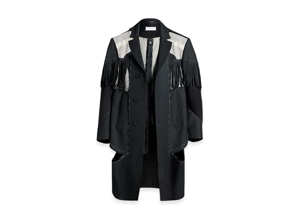 Maison Margiela Women's Decortique Coat "Anthracite"