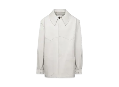 Maison Margiela Women's Bonded Satin Jacket "White"