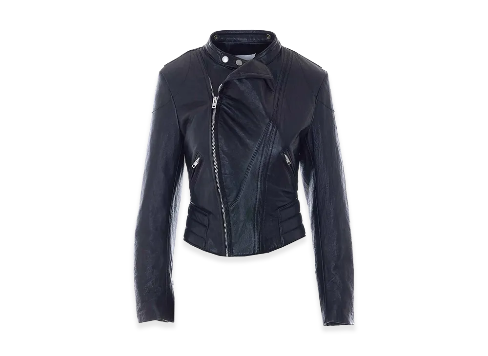 Maison Margiela Women's Leather Jacket "Black"