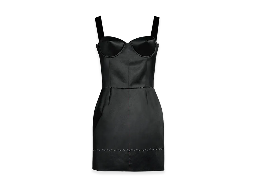 Maison Margiela Women's Work In Progress Mini Dress "Black"
