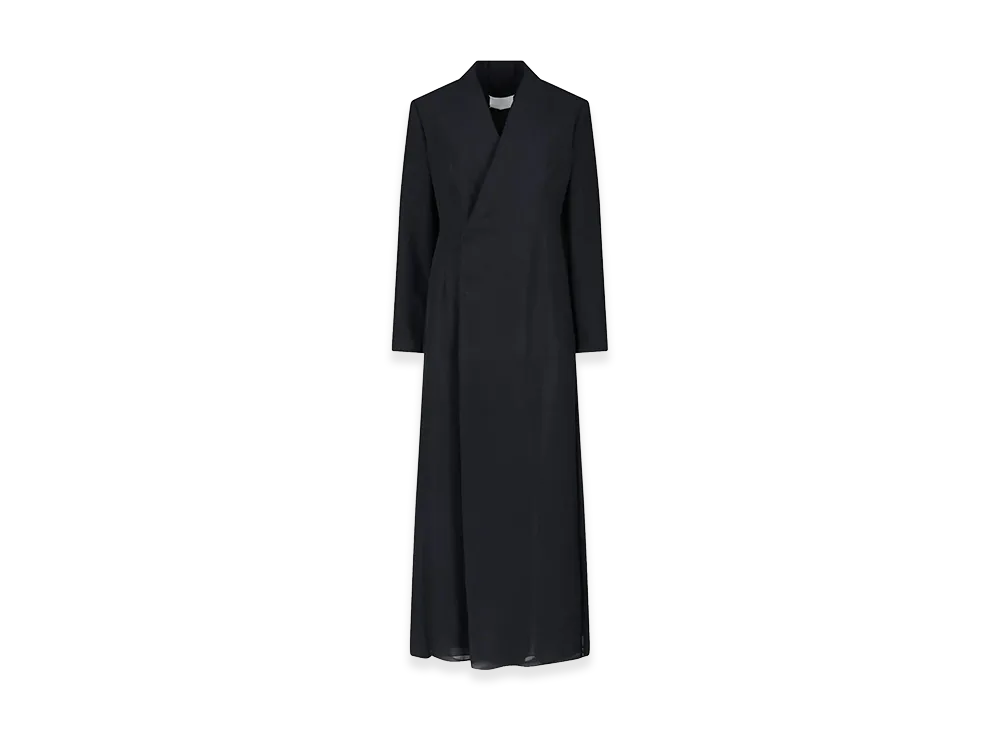 Maison Margiela Women's Crepe And Twill Blazer Dress "Black"