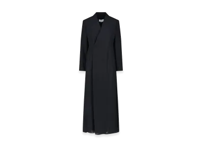 Maison Margiela Women's Crepe And Twill Blazer Dress "Black"