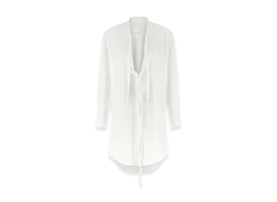 Maison Margiela Women's Chemisier Dress "White"
