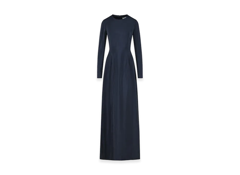 Maison Margiela Women's Cupro Maxi Dress "Blue"