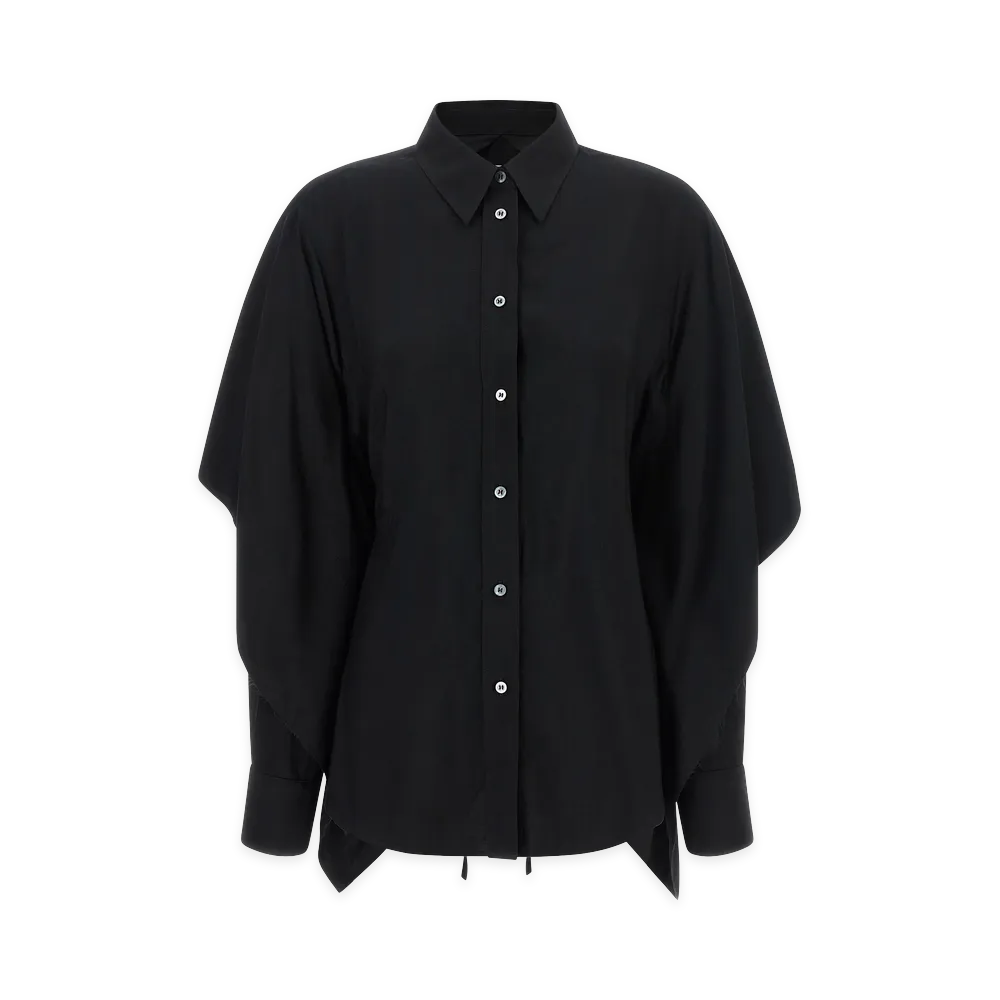 Maison Margiela Women's Cape Shirt "Black"