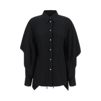 Maison Margiela Women's Cape Shirt "Black"