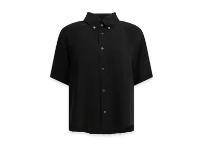 Maison Margiela Women's Casual Button-Down Shirt "Black"