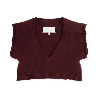 Maison Margiela Women's Top "Bordeaux"