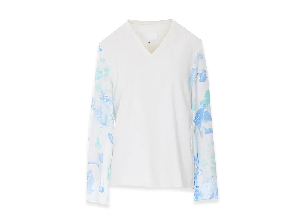 Maison Margiela Women's Long Sleeves T-Shirt "White"