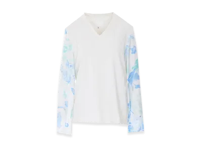 Maison Margiela Women's Long Sleeves T-Shirt "White"