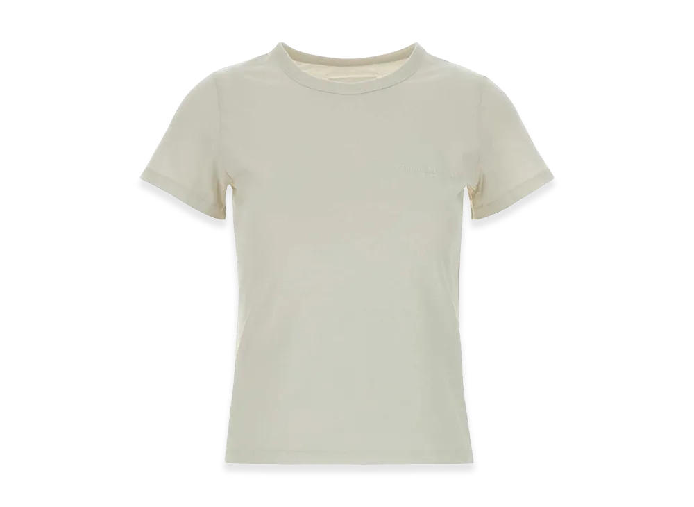 Maison Margiela Women's Cotton T-Shirt "Chalk/White"