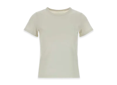 Maison Margiela Women's Cotton T-Shirt "Chalk/White"