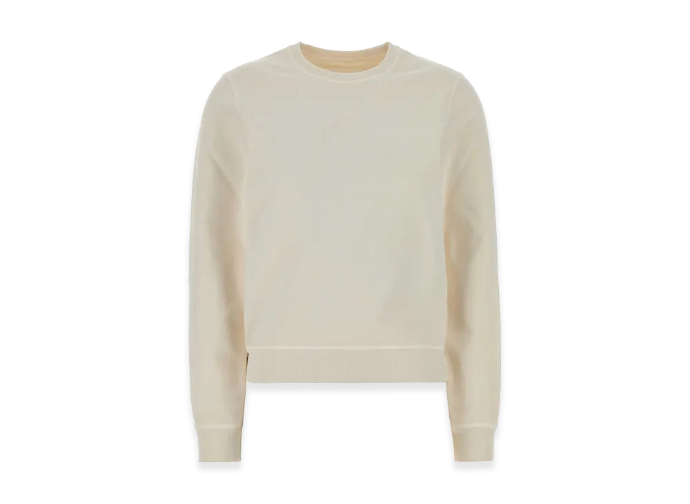 Maison Margiela Women's Cotton Sweatshirt "Ivory/White"
