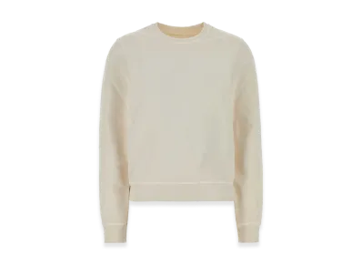 Maison Margiela Women's Cotton Sweatshirt "Ivory/White"