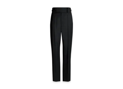 Maison Margiela Women's Wool Tapered Trousers "Black"