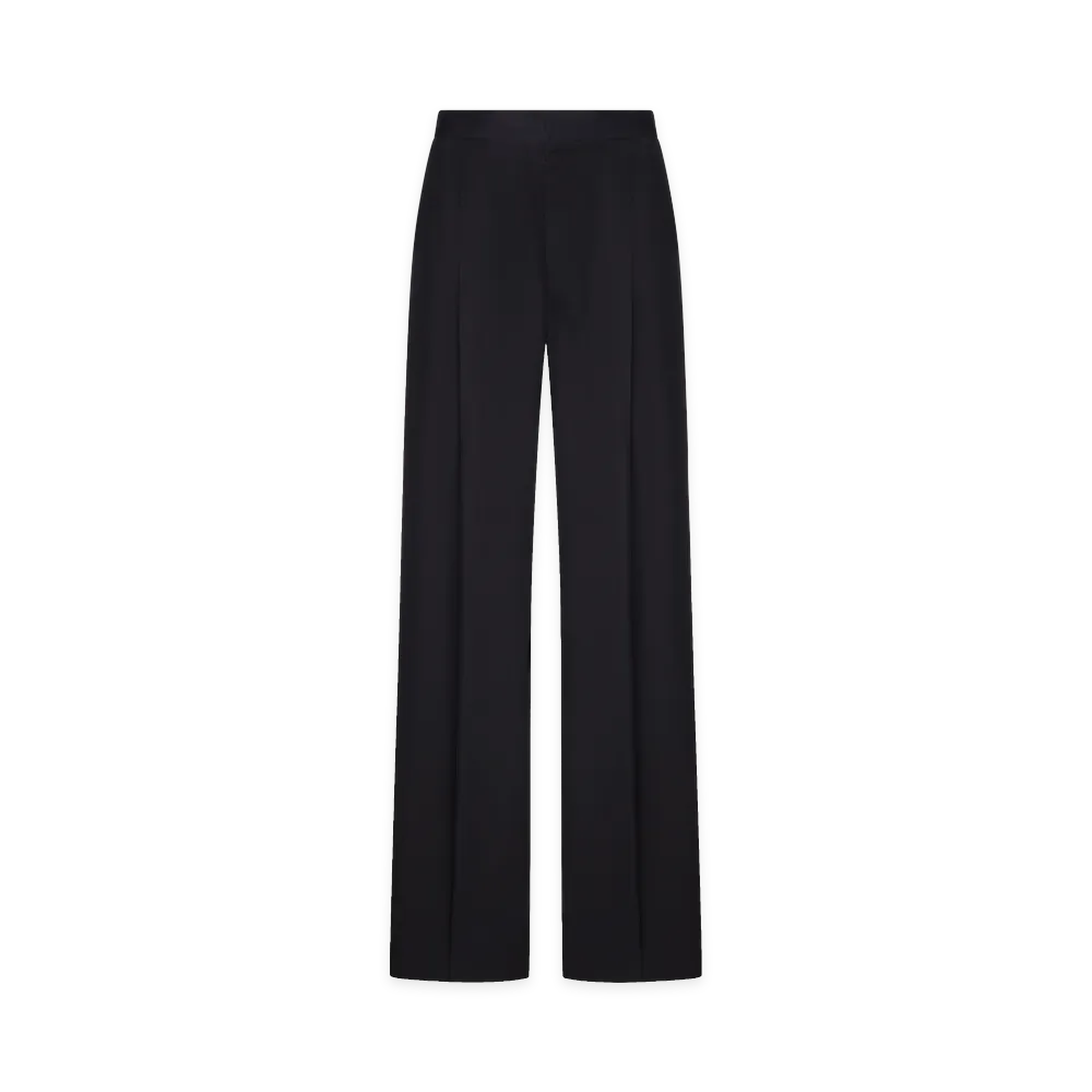 Maison Margiela Women's Tailored Wide-Leg Trousers "Black"