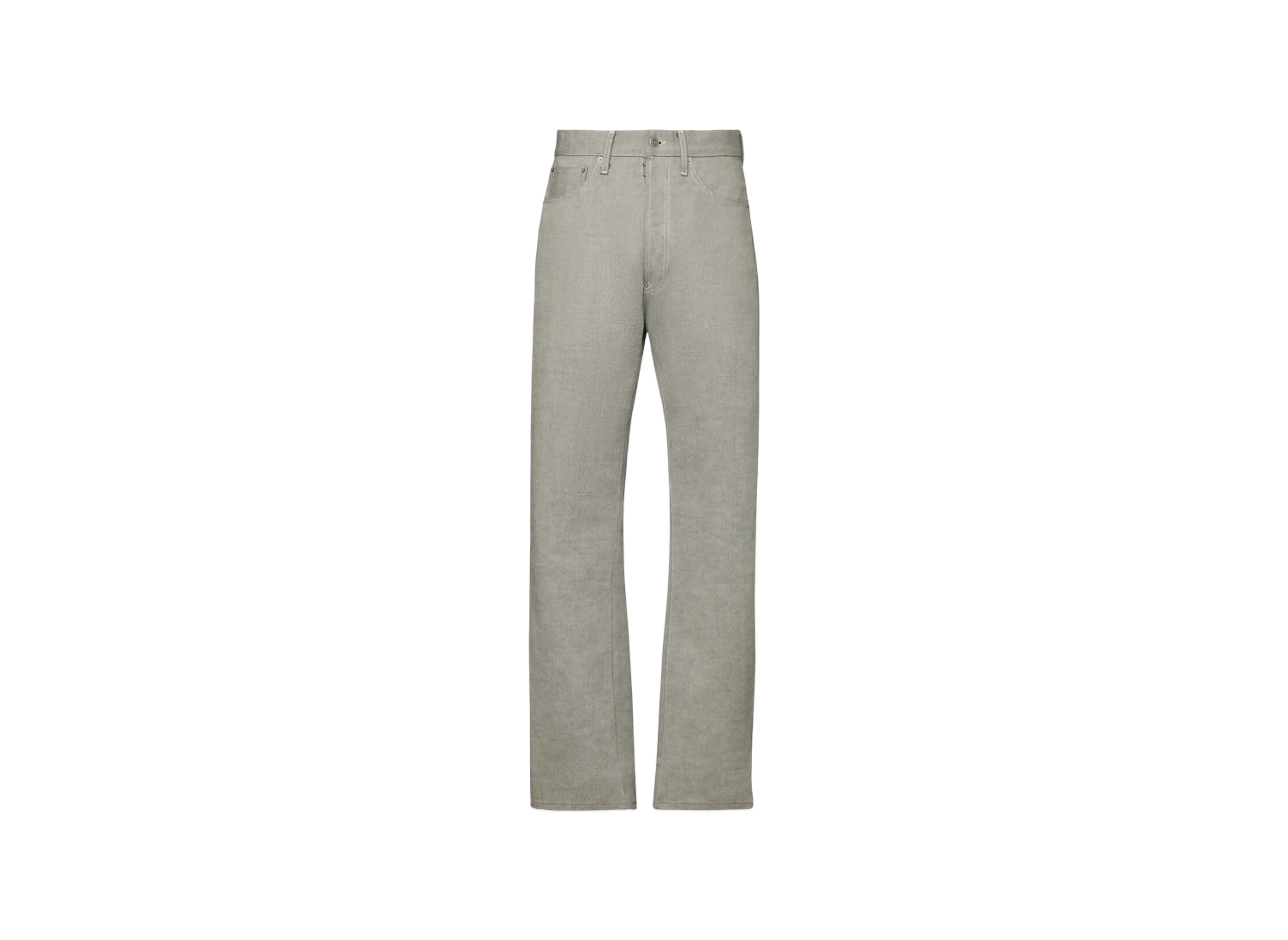 Maison Margiela Women's Broken Twill Buckle Jeans "Caviar"