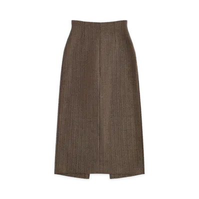 Maison Margiela Women's Skirts "Marrone"