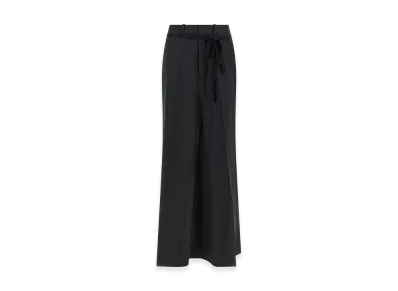 Maison Margiela Women's Raw Cut Hem Skirt "Gray"