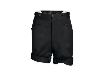 Maison Margiela Women's Anonymity Of The Lining Shorts "Black/Burgundy"