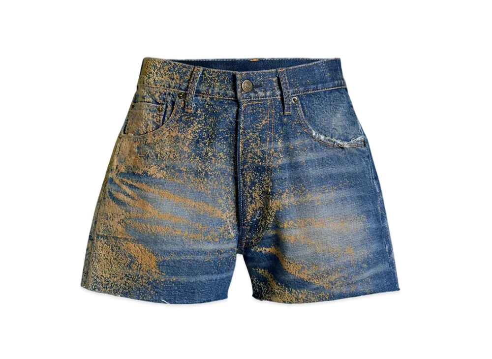 Maison Margiela Women's Sandstorm Denim Shorts "Dark Wash"