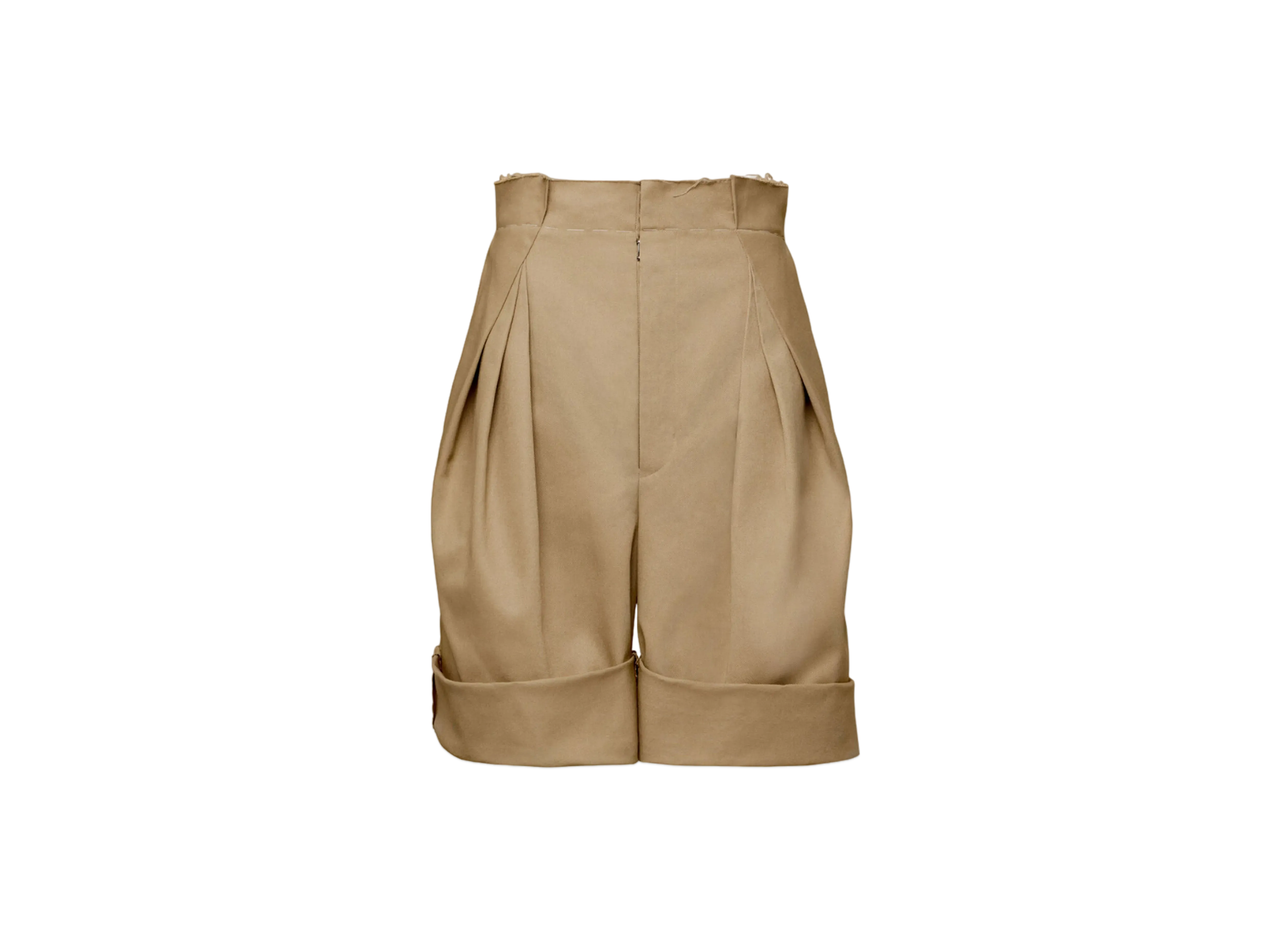 Maison Margiela Women's Skater Chino Shorts "Pink Beige"