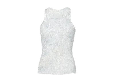 Maison Margiela Women's Soft Dot Vest Top "White"