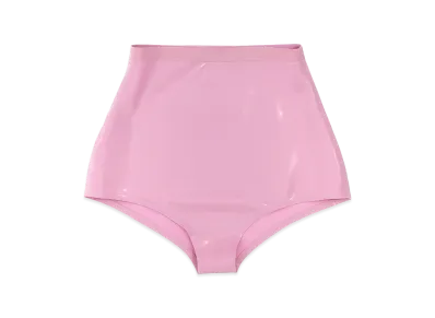 Maison Margiela Latex High Waist Briefs "Pink"