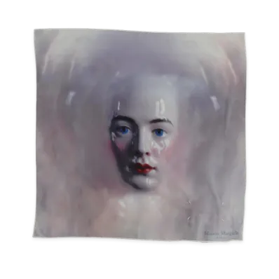 Maison Margiela Women's Scarf "Gray"