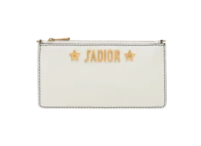 Dior Curfskin iPhone Mobile Wallet "White"